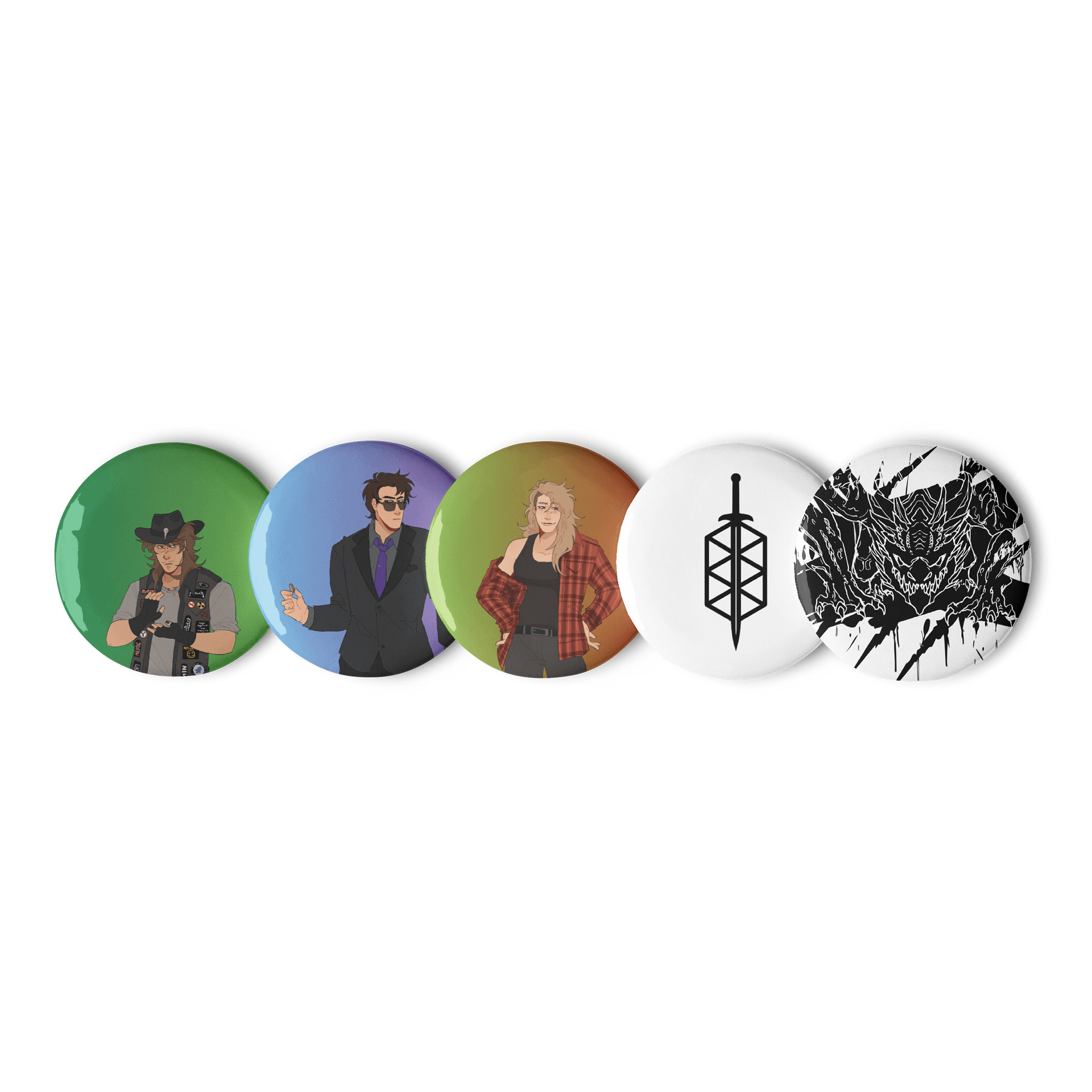 Mid-Evil Midwest Season 1 Pins product image (1)