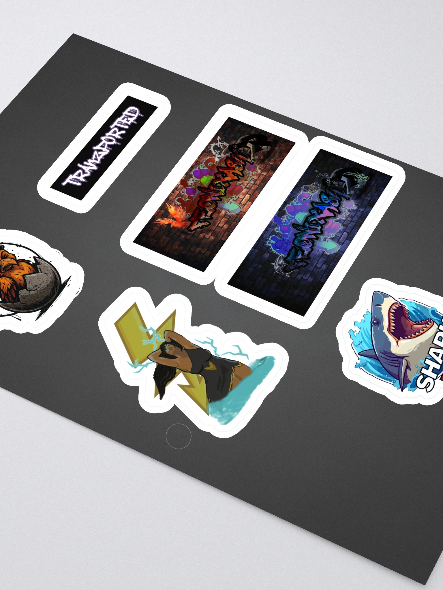 “Stick With It” — Kiss Cut Sticker Sheet product image (2)
