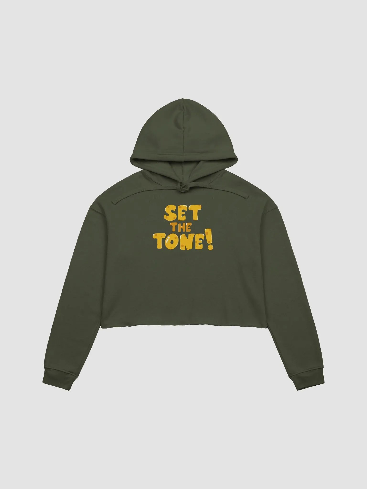 Set The Tone Crop Top Hoodie product image (2)