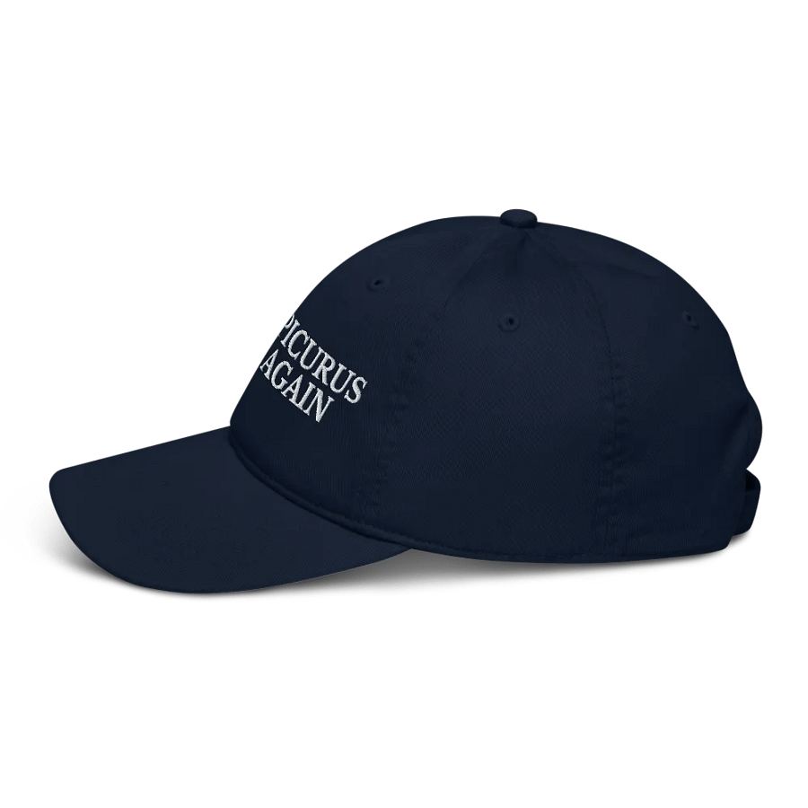 Make Epicurus Great Again (Econscious Organic Dad Hat) product image (16)
