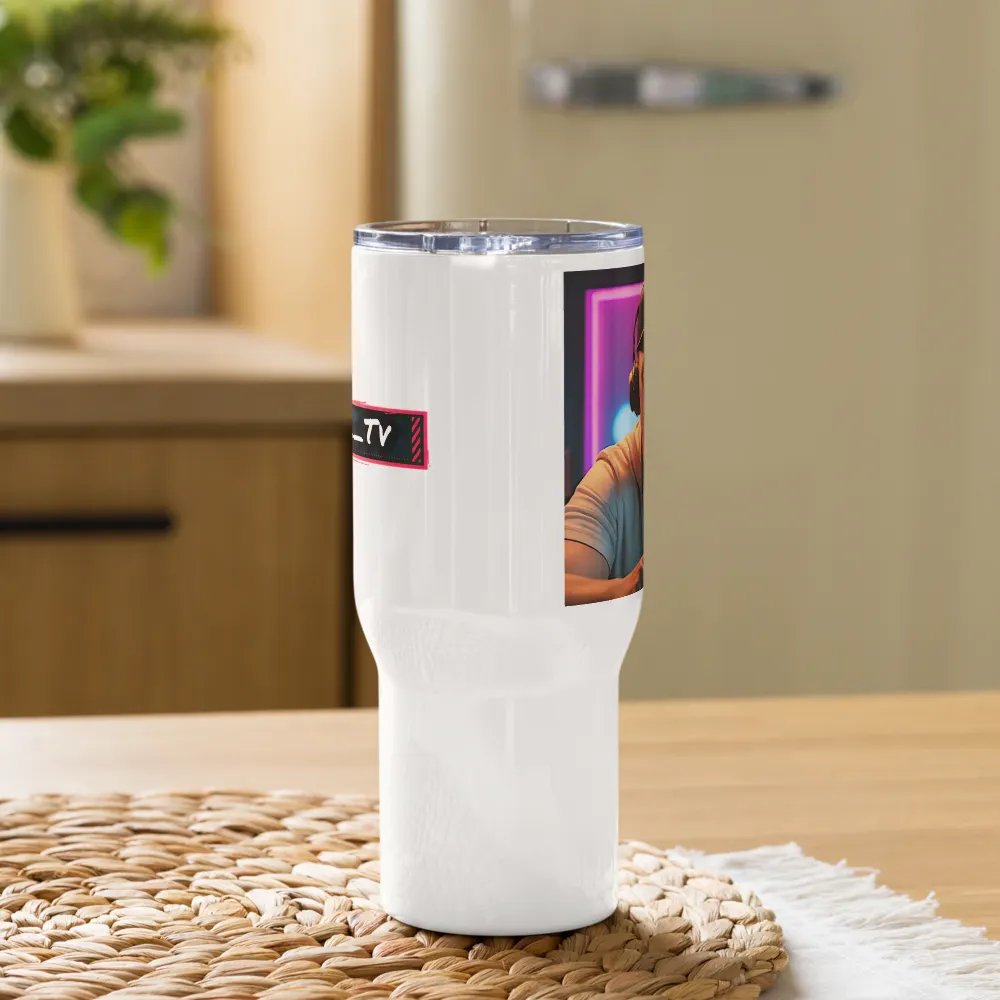 Trink Becher mit Deckel product image (9)