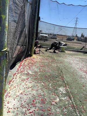 Never tell your squad that your birthday is in a few days! 😂 Mandatory Birthday Gauntlet FTW!  #paintball #pmdrpaintball #getoutandplay 