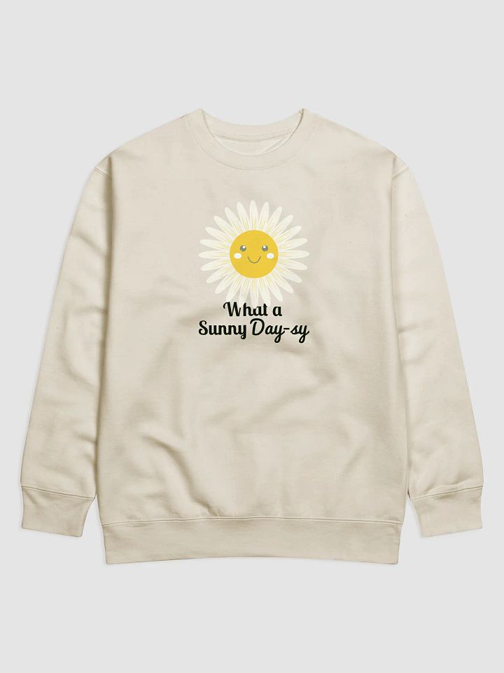 What a Sunny Day-sy Design Cotton Heritage Premium Sweatshirt product image (21)