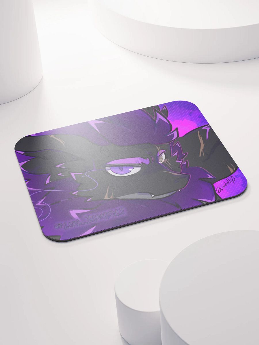 "Scruffy Wolf" Nardoragon Mouse Pad product image (4)