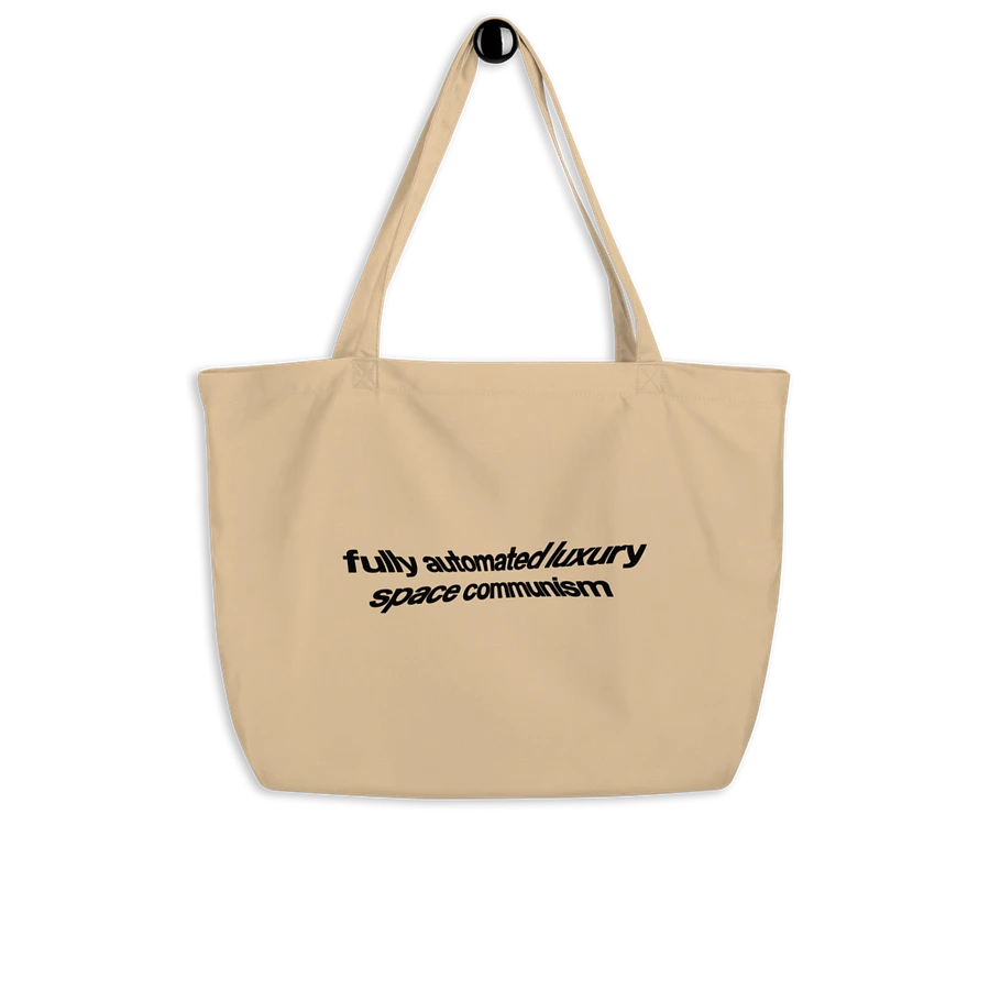 fully automated luxury space communism tote bag - 100% organic cotton product image (4)