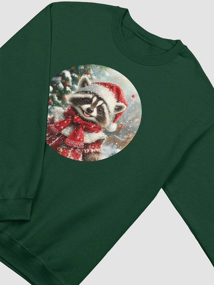 Winter Wonderland Raccoon Crewneck product image (2)