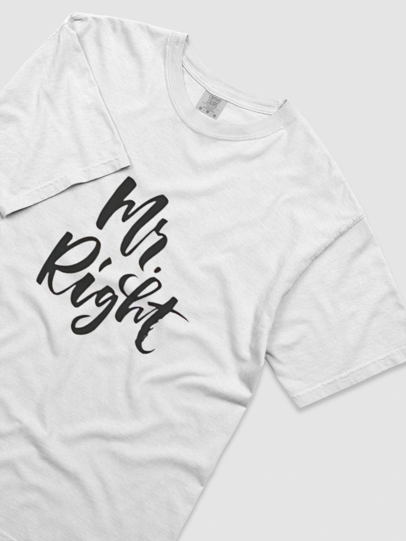 Mr. Right Signature T-shirt product image (5)