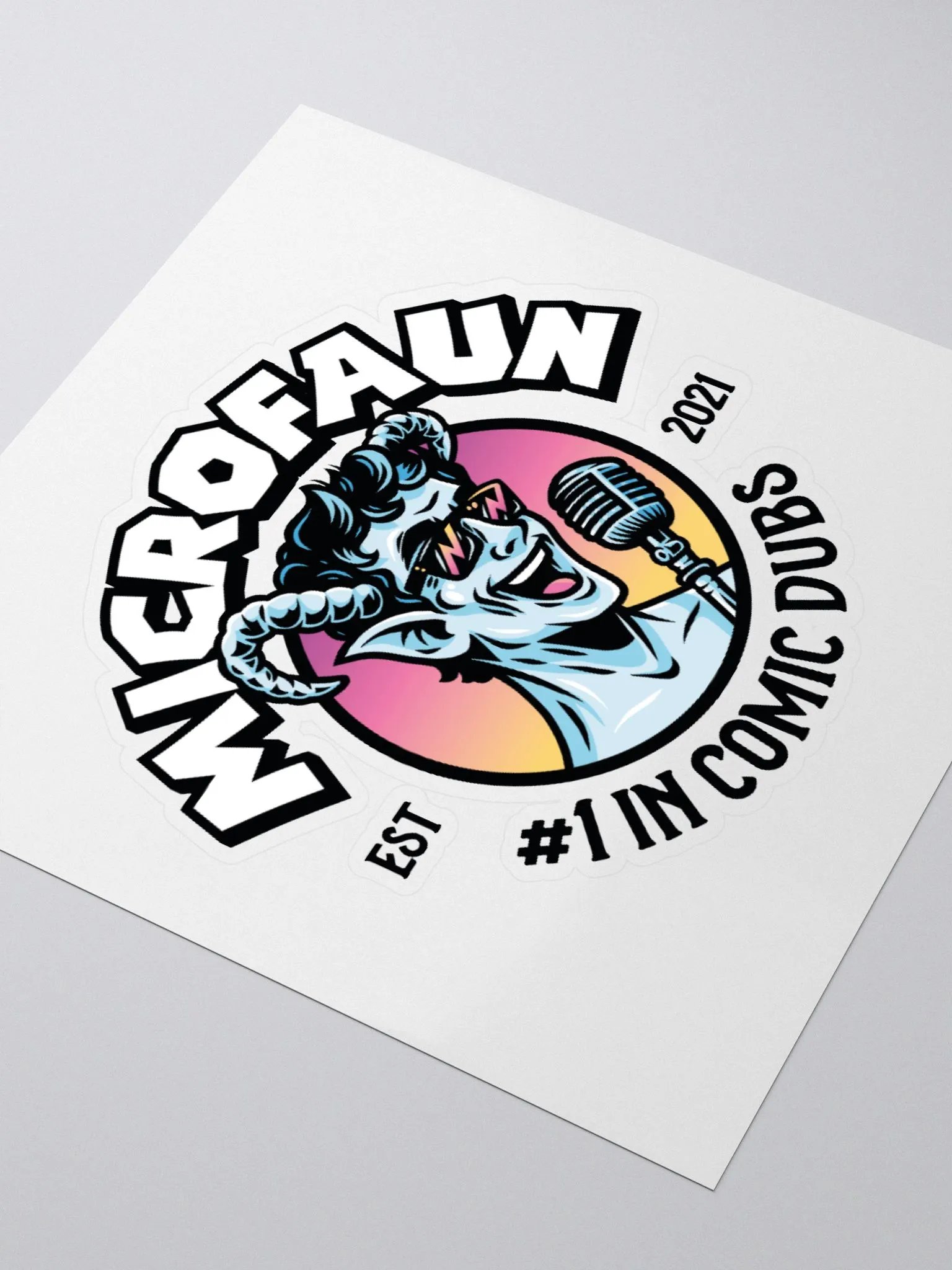 Microfaun FULL Logo - Sticker product image (7)