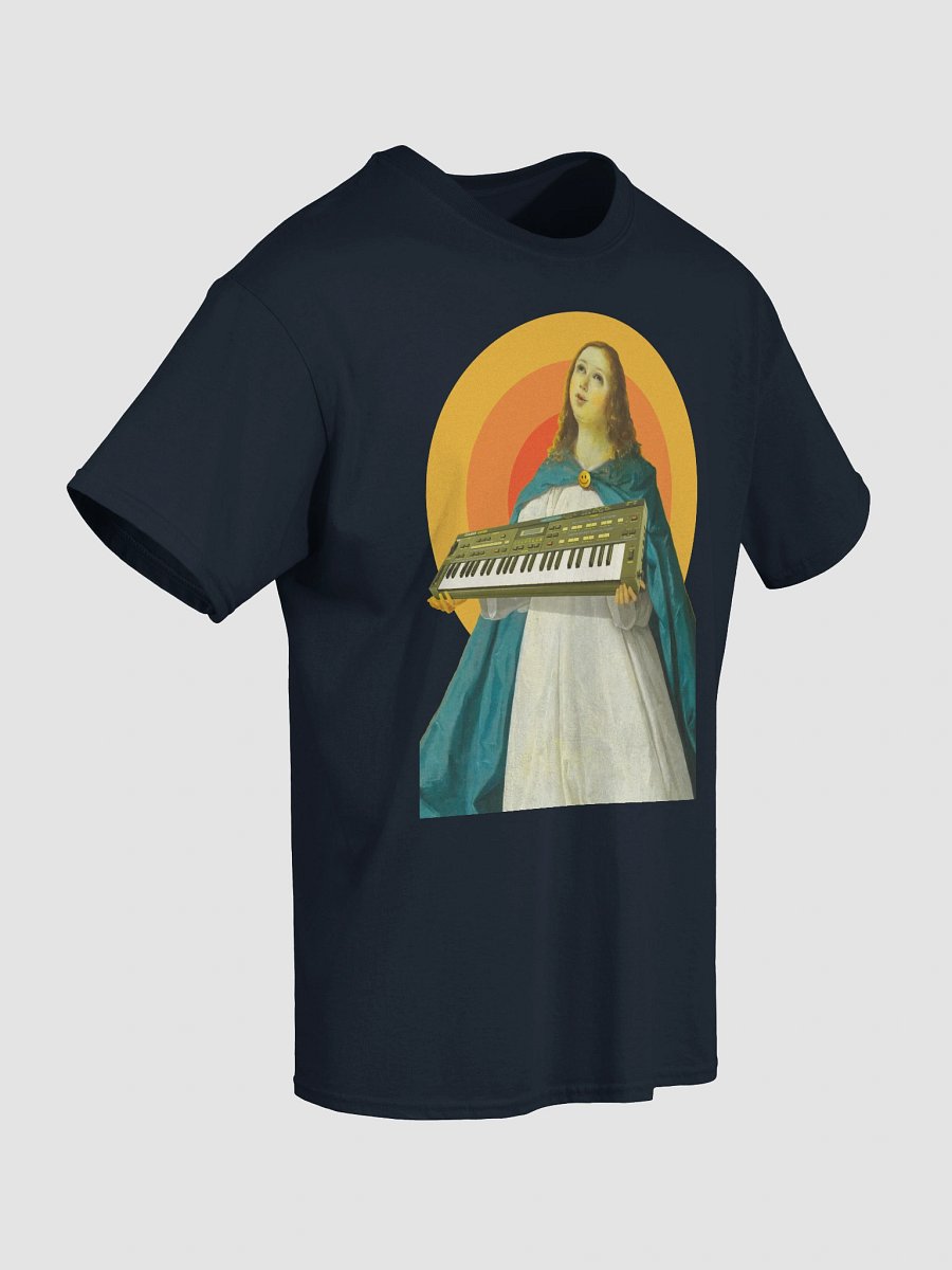 Immaculate conCZeption, Casio cz-101 classic synth Tribute by Frank Fonik, Techno EDM Unisex t-shirt product image (1)