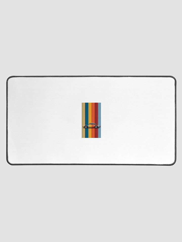 Retro Car Stripes Desk Mat product image (1)