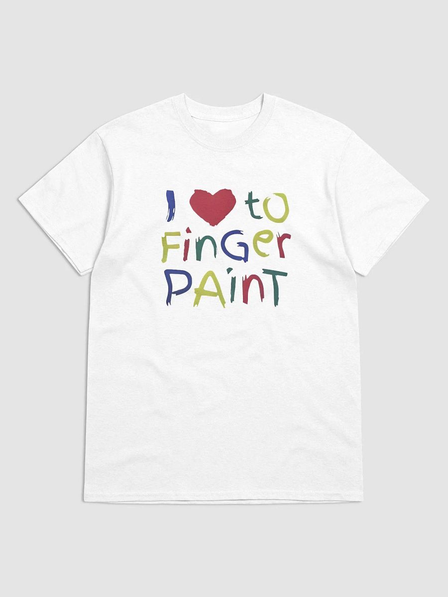 I Love To Finger Paint Shirt product image (11)