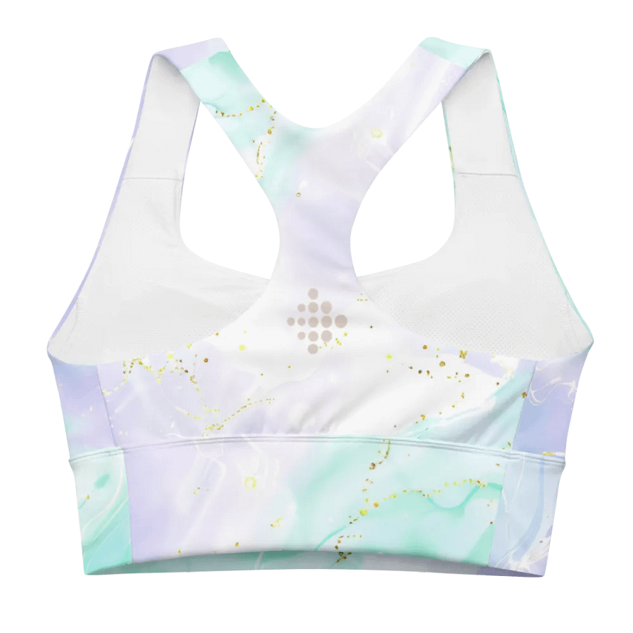 Ethereal Elegance Longline Sports Bra product image (3)