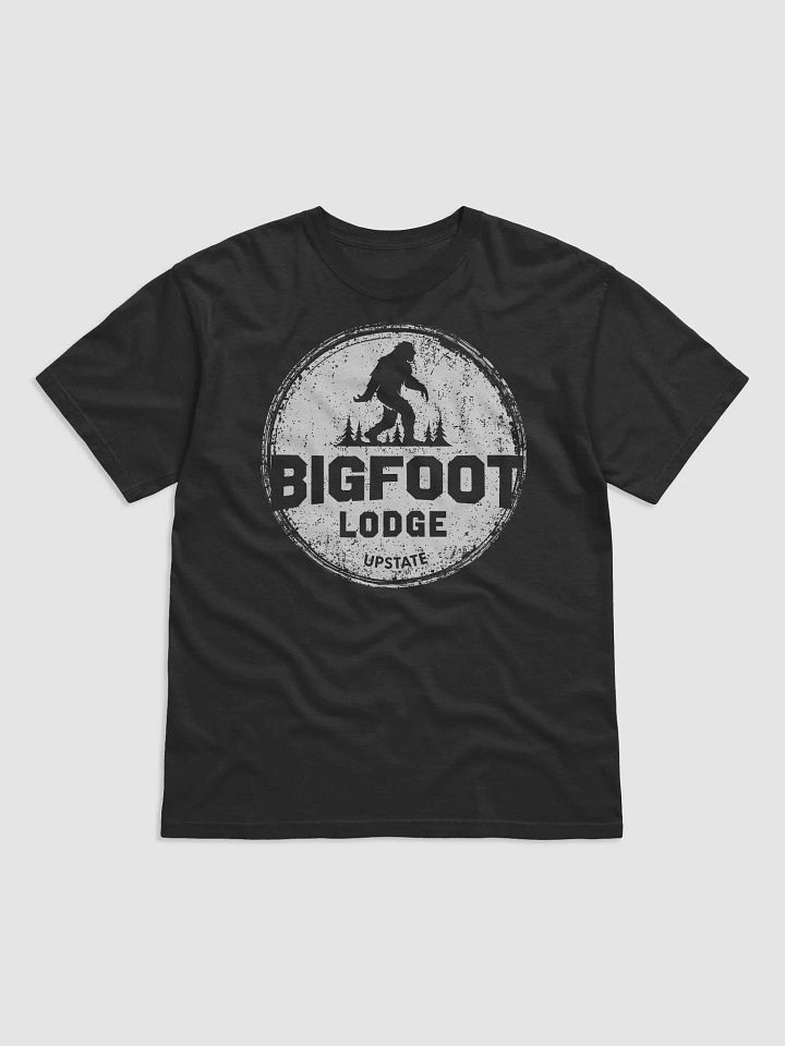 Bigfoot Lodge Upstate Black Tee product image (1)