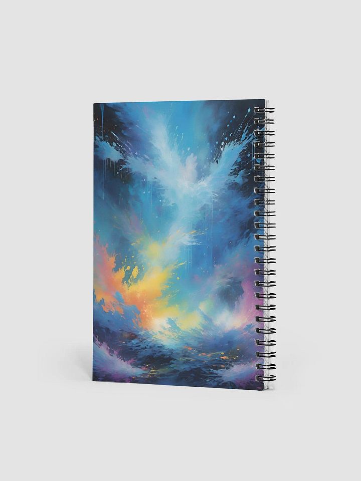 Ethereal Floral Equine Dreams Spiral Notebook product image (2)