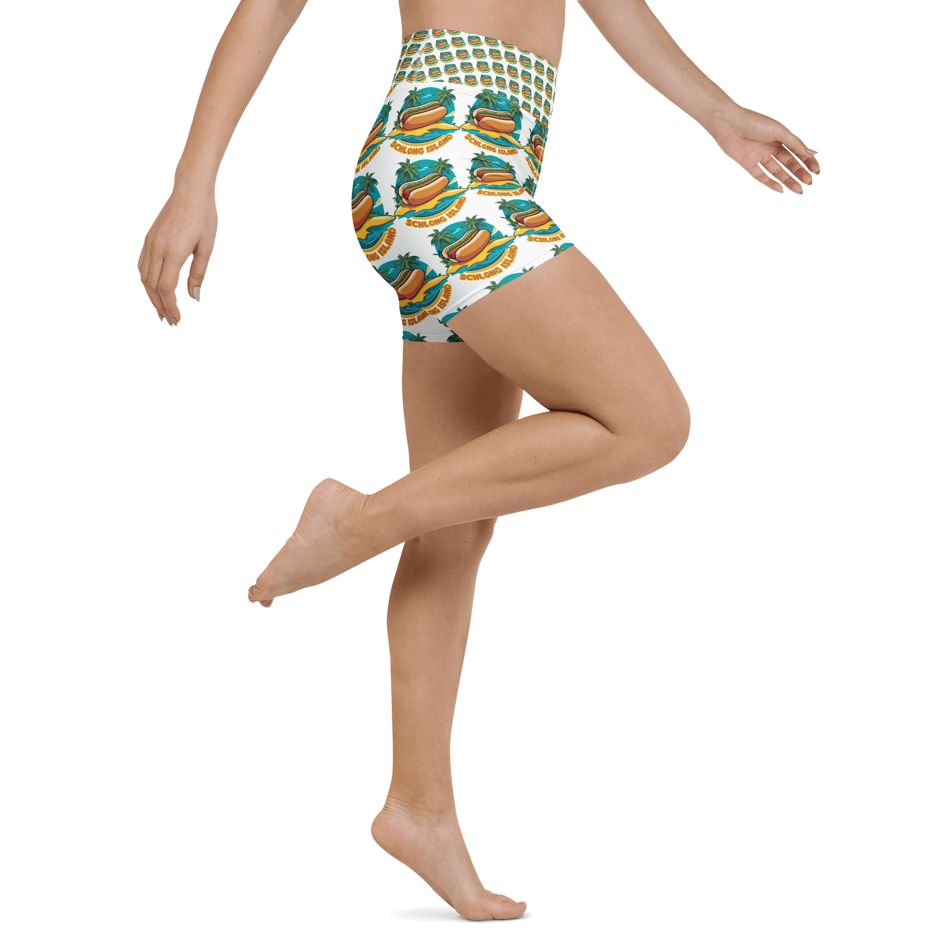 Schlong Island Tent Booty Shorts product image (6)