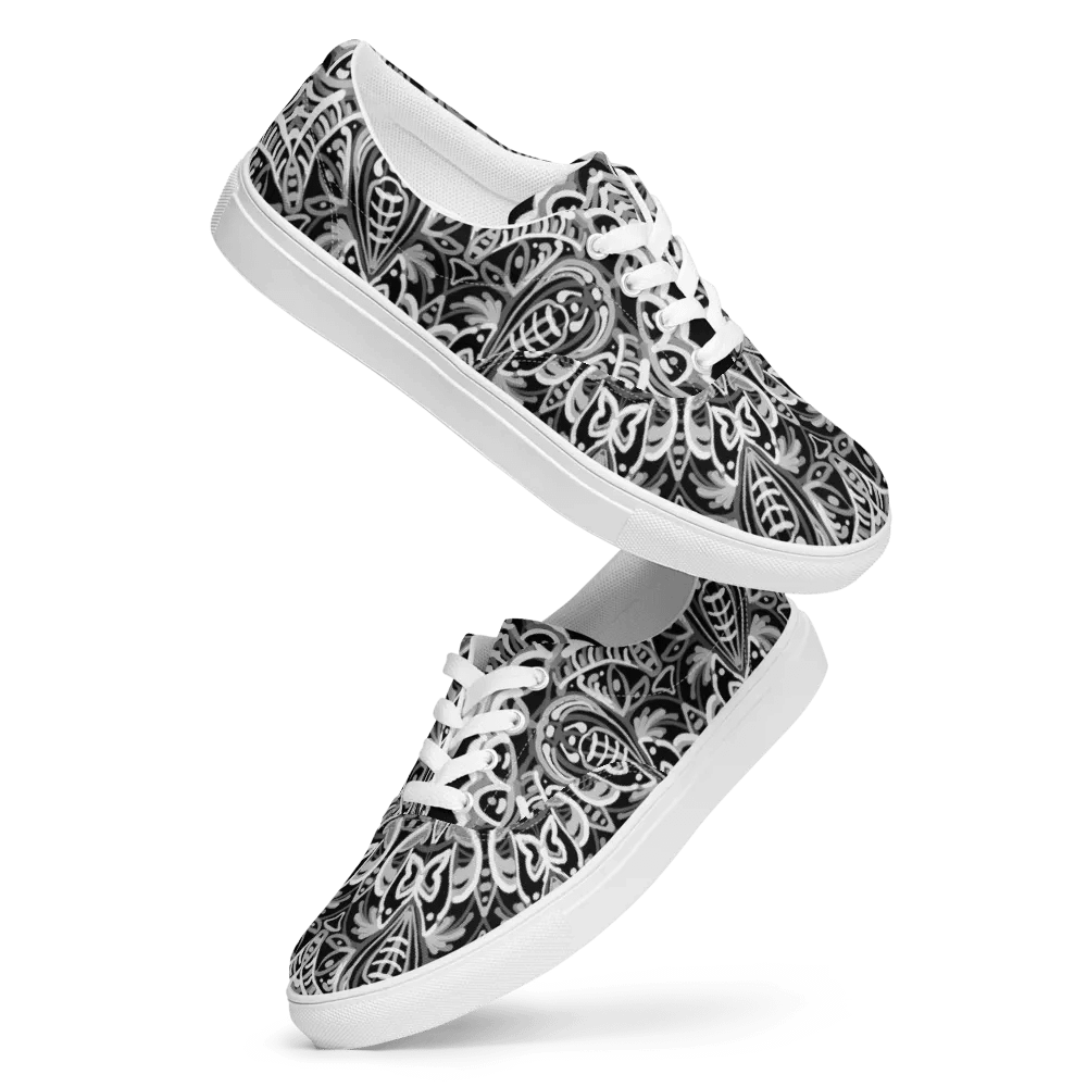 Mandalic Symmetry Canvas Shoes product image (8)