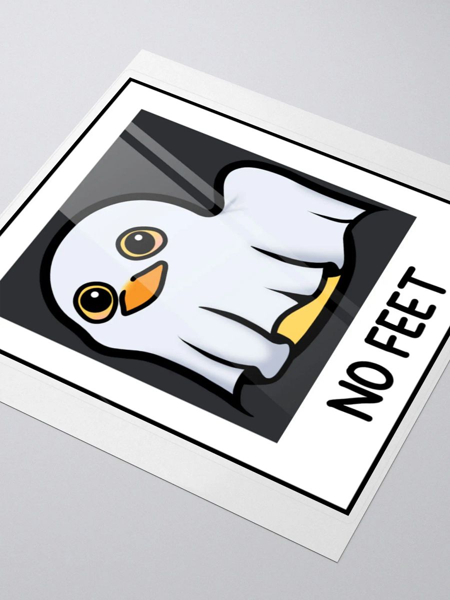 [Beetlejuice] No Feet Polaroid Ghost Duck Sticker product image (3)