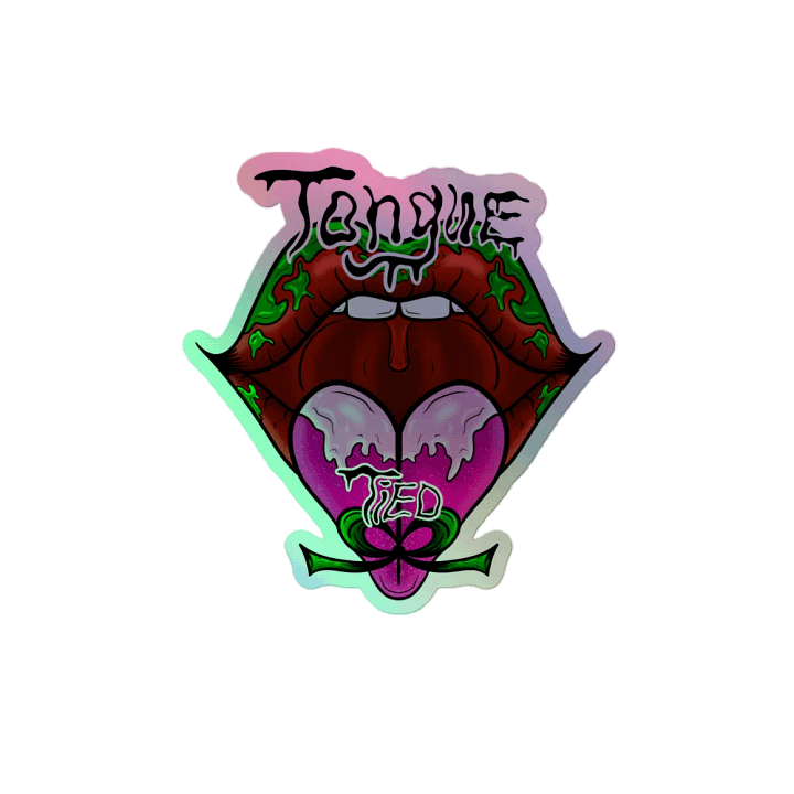 tongue tied sticker product image (2)
