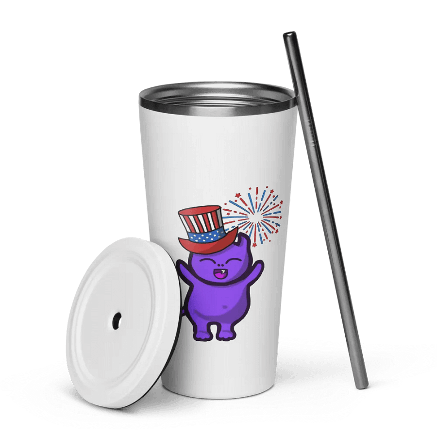 July 4th Insulated Cup With Lid product image (131)
