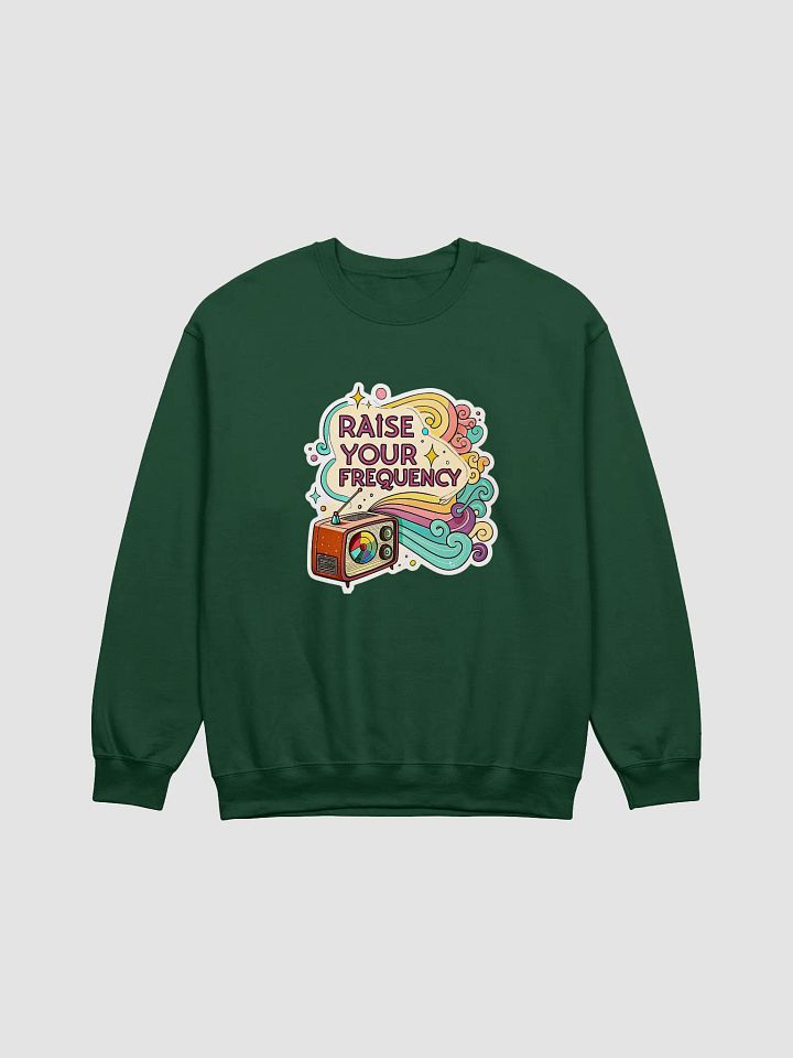 Raise Your Frequency Retro TV Sweatshirt product image (1)