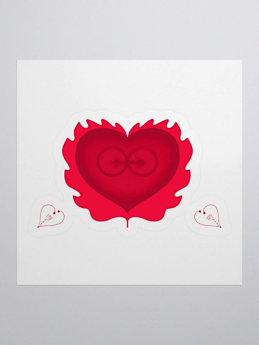 Eternal Love Kiss Cut Stickers product image (1)