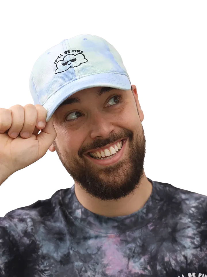 It'll Be Fine Tie Dye Hat (embroidered) product image (2)
