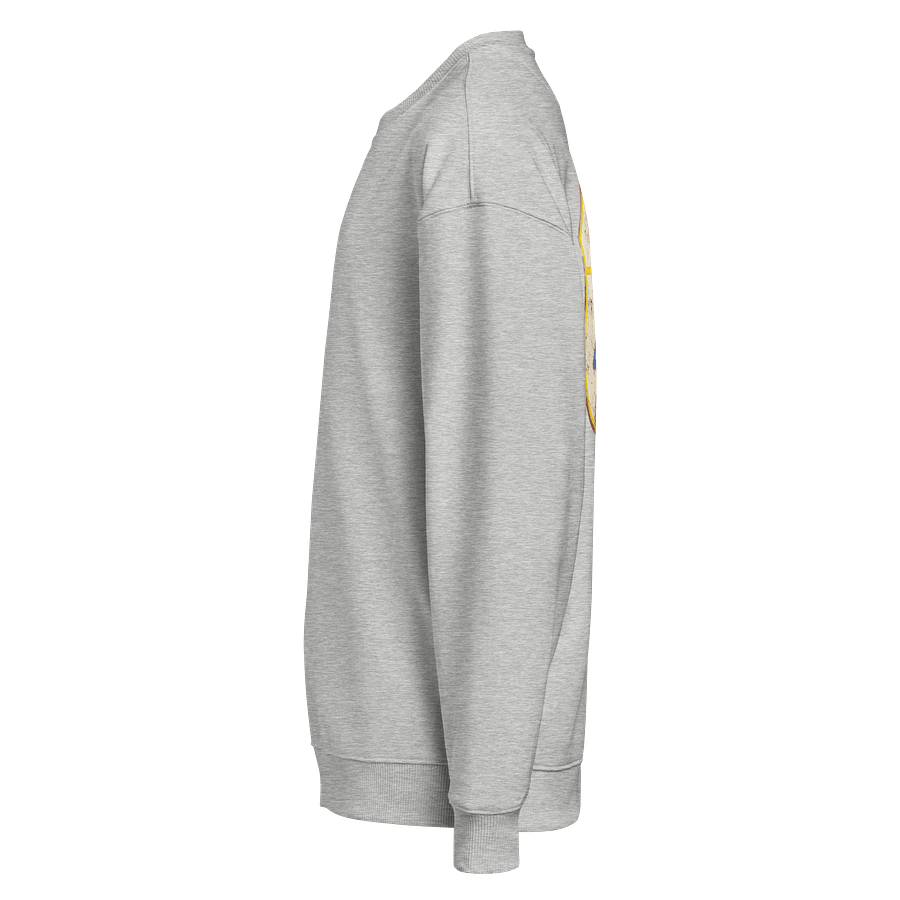 Retro Love 404 Not Found (Back Print) Organic Oversized Unisex Sweatshirt product image (11)