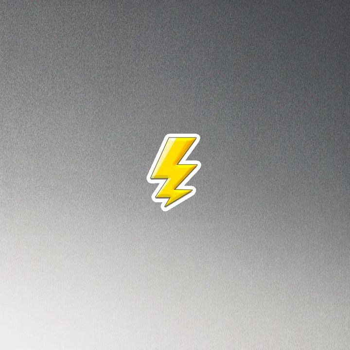 Lightning Bolt Sticker product image (4)