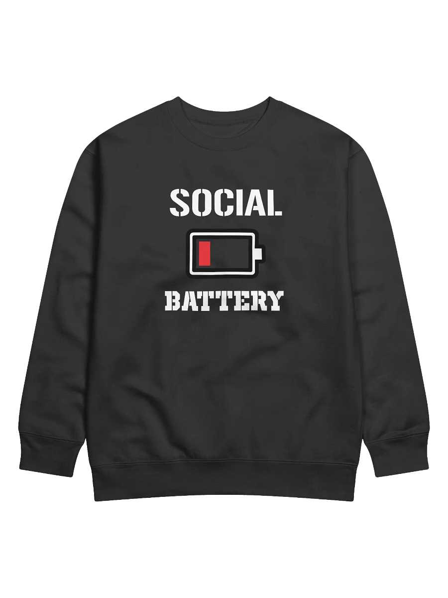 SOCIAL BATTERY CREW NECK product image (8)
