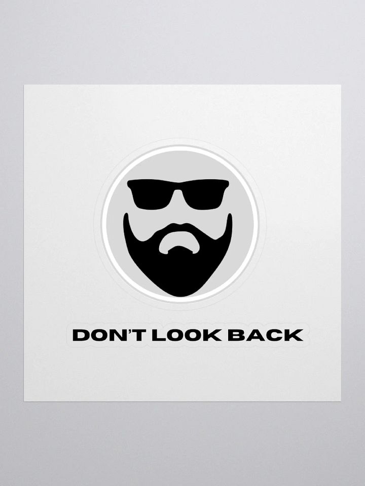 Don't Look Back Cool Shades Stickers product image (1)