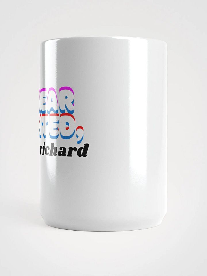 I'M NEARSIGHTED, RICHARD white glossy mug product image (2)