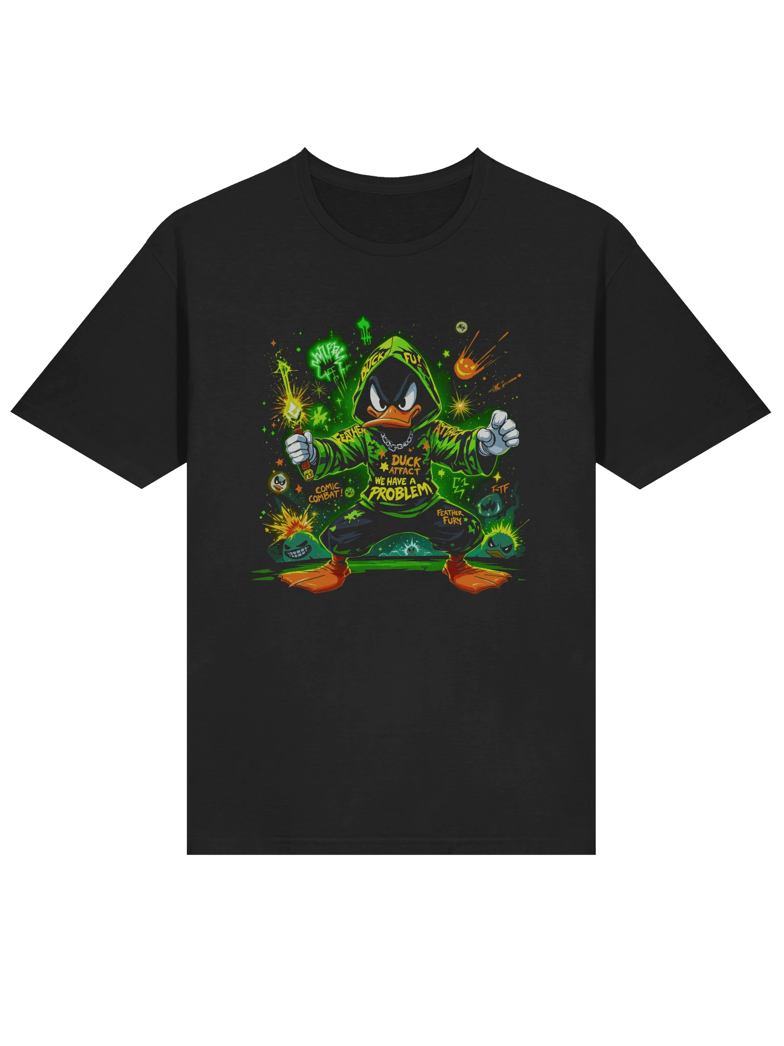 Explosive Duck Comic Hoodie T-Shirt product image (3)