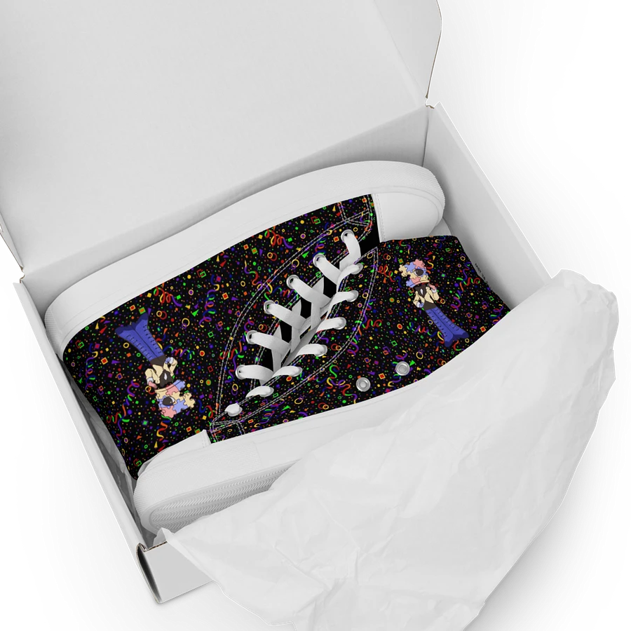 Black Arcade and White Chibi Jiggy Sneakers product image (18)