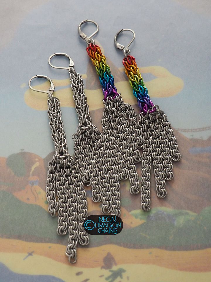 Anarchy Flogger Earrings product image (1)