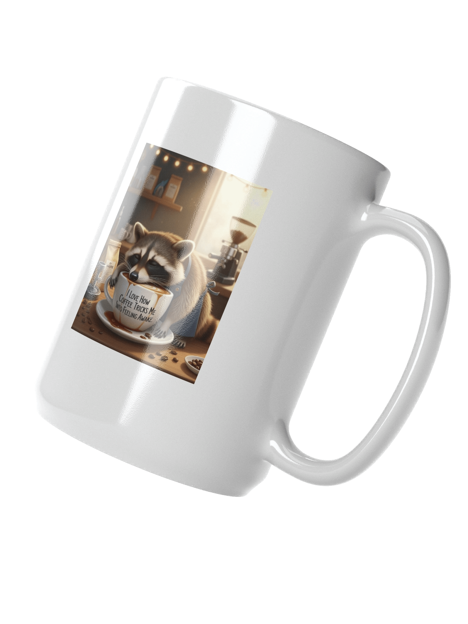 Raccoon Coffee Tricks Me Into Feeling Awake product image (3)
