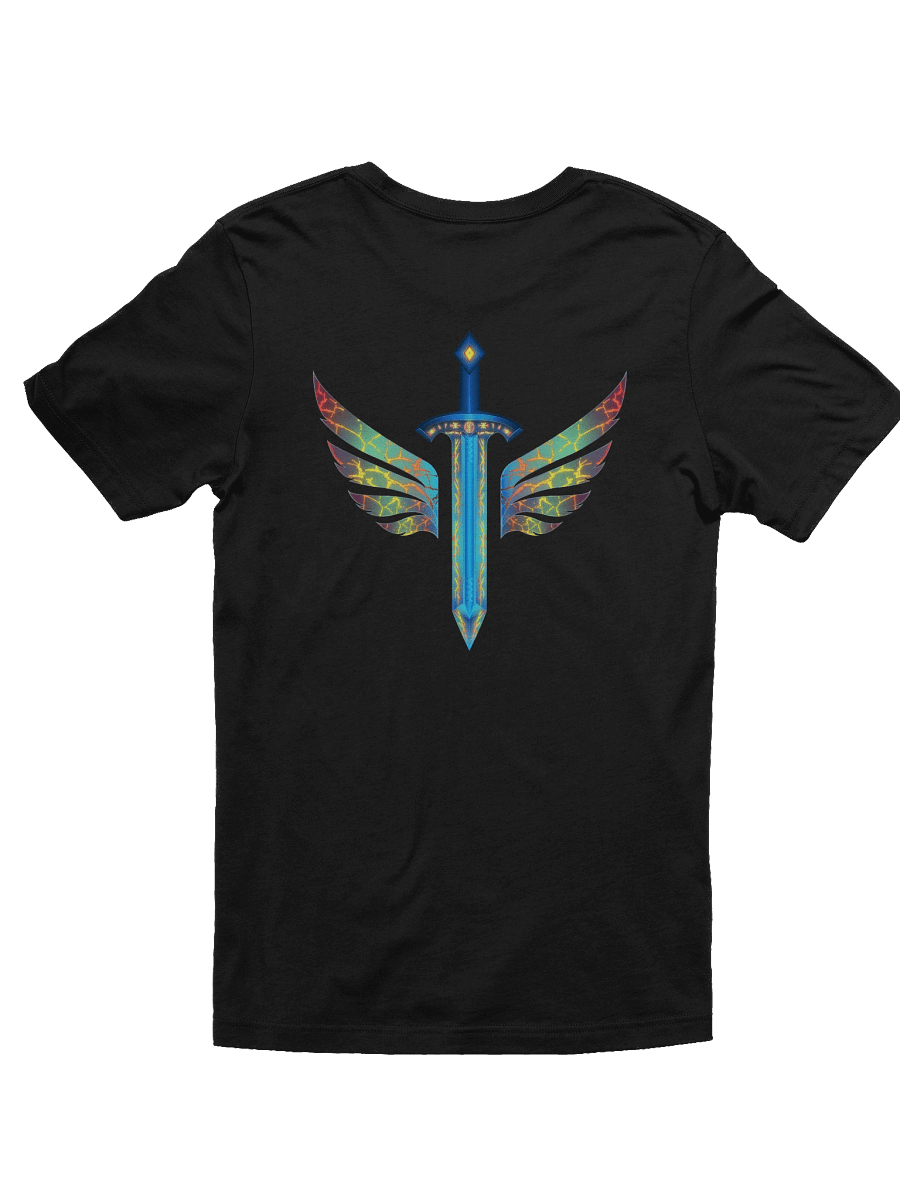 Winged Sword Monochrome T-Shirt product image (2)