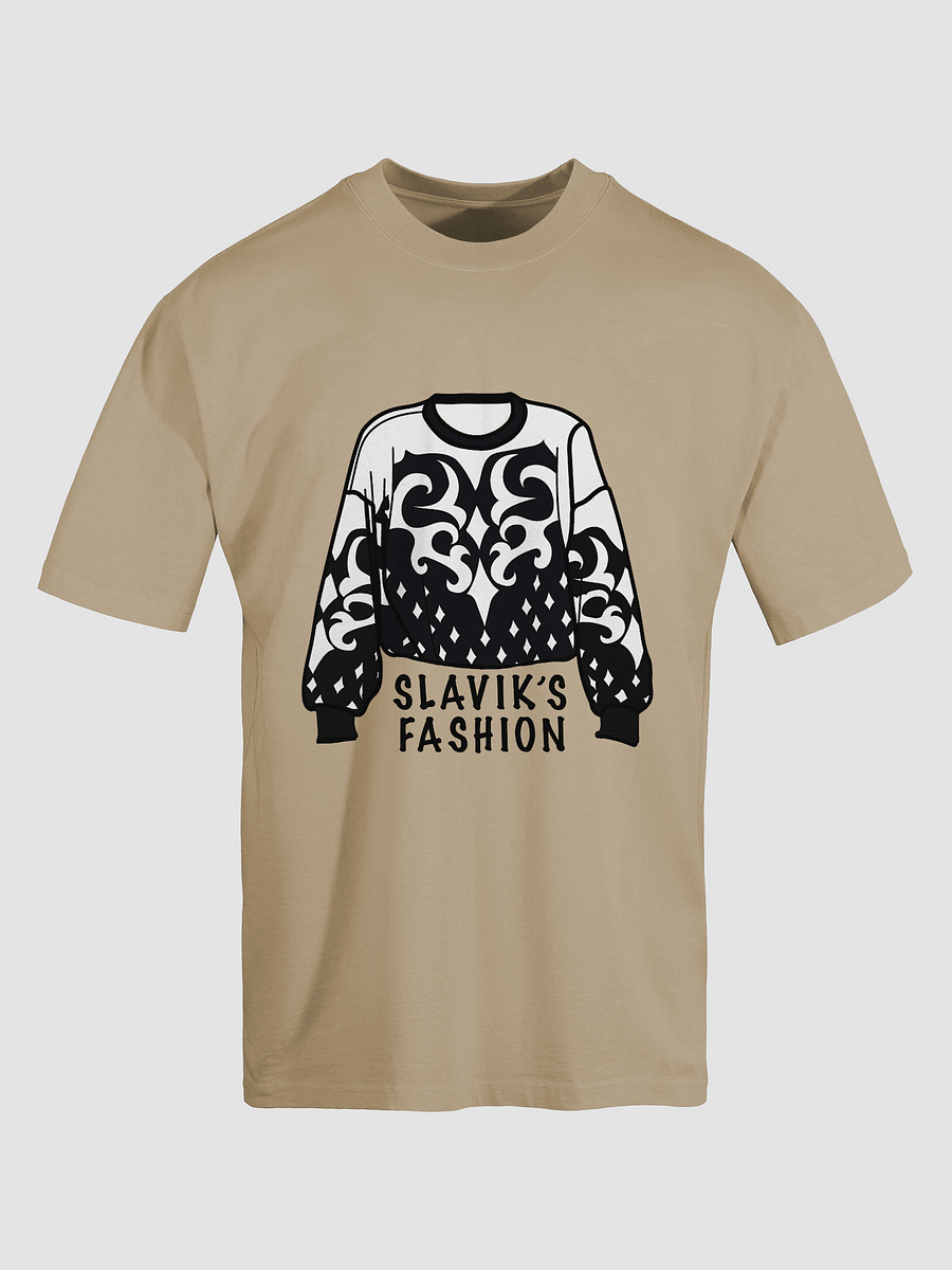 'Slavik's Fashion Sweater' - Oversized T-Shirt product image (5)