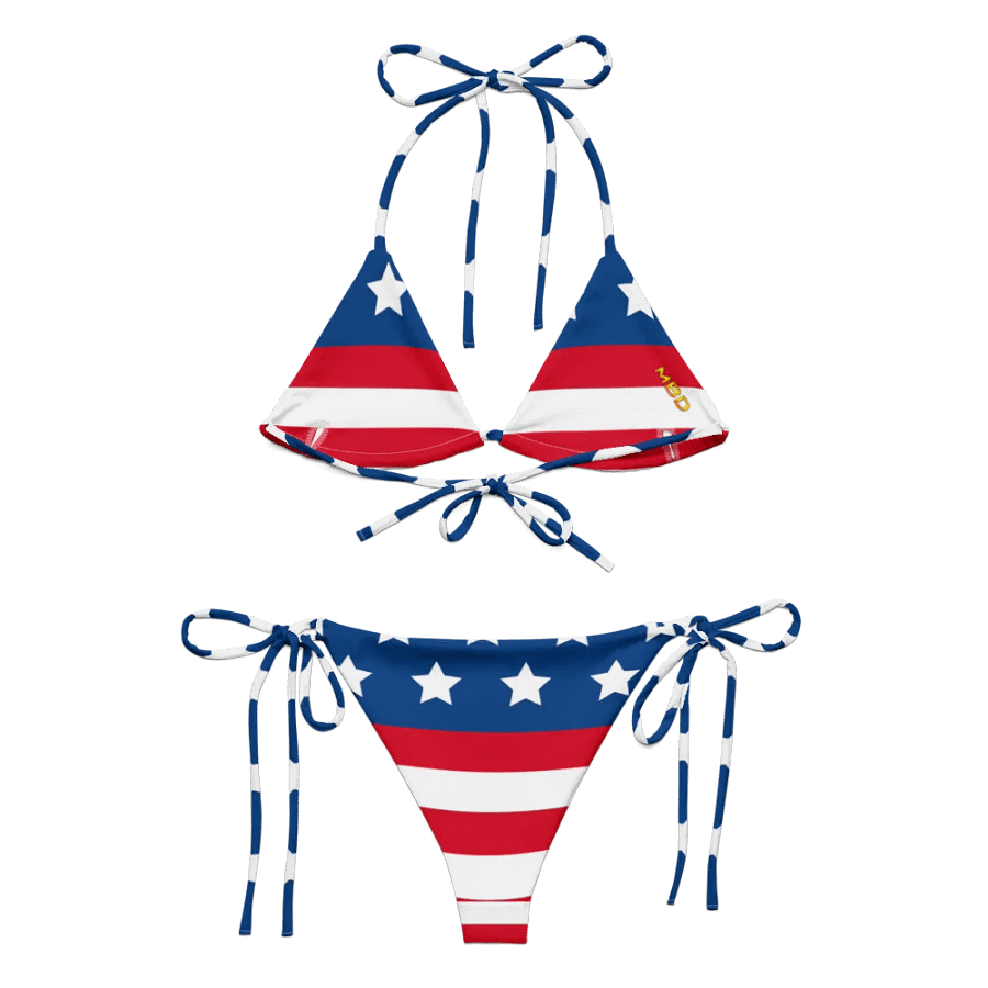 Stars & Stripes All-Over Bikini Set product image (3)