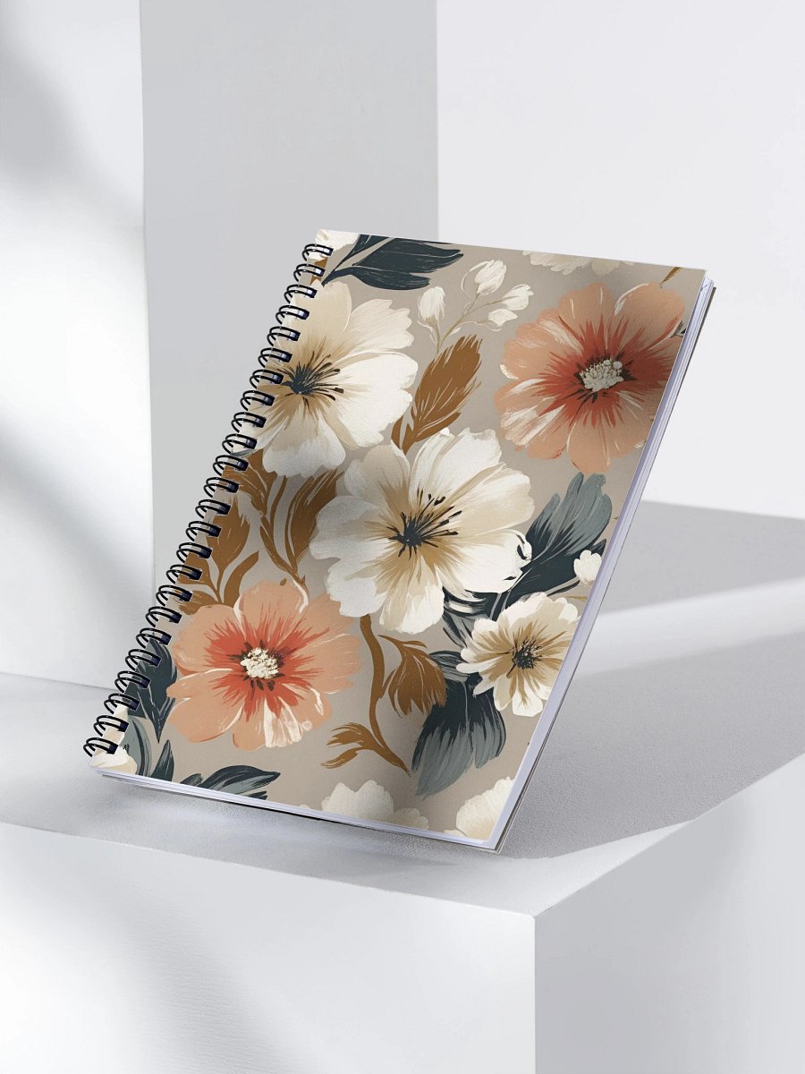 Floral Harmony Spiral Notebook product image (3)