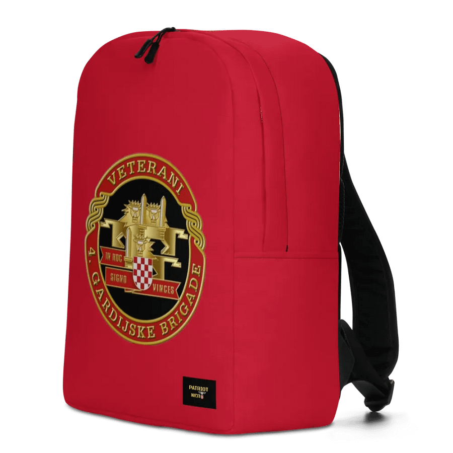 Veterani 4. Gardijske Brigade Emblem All-Over Print Backpack product image (7)
