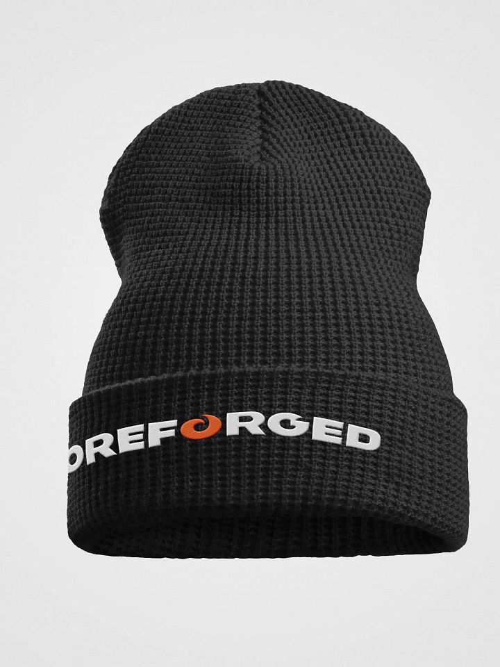 LoreForged Waffle Beanie product image (1)