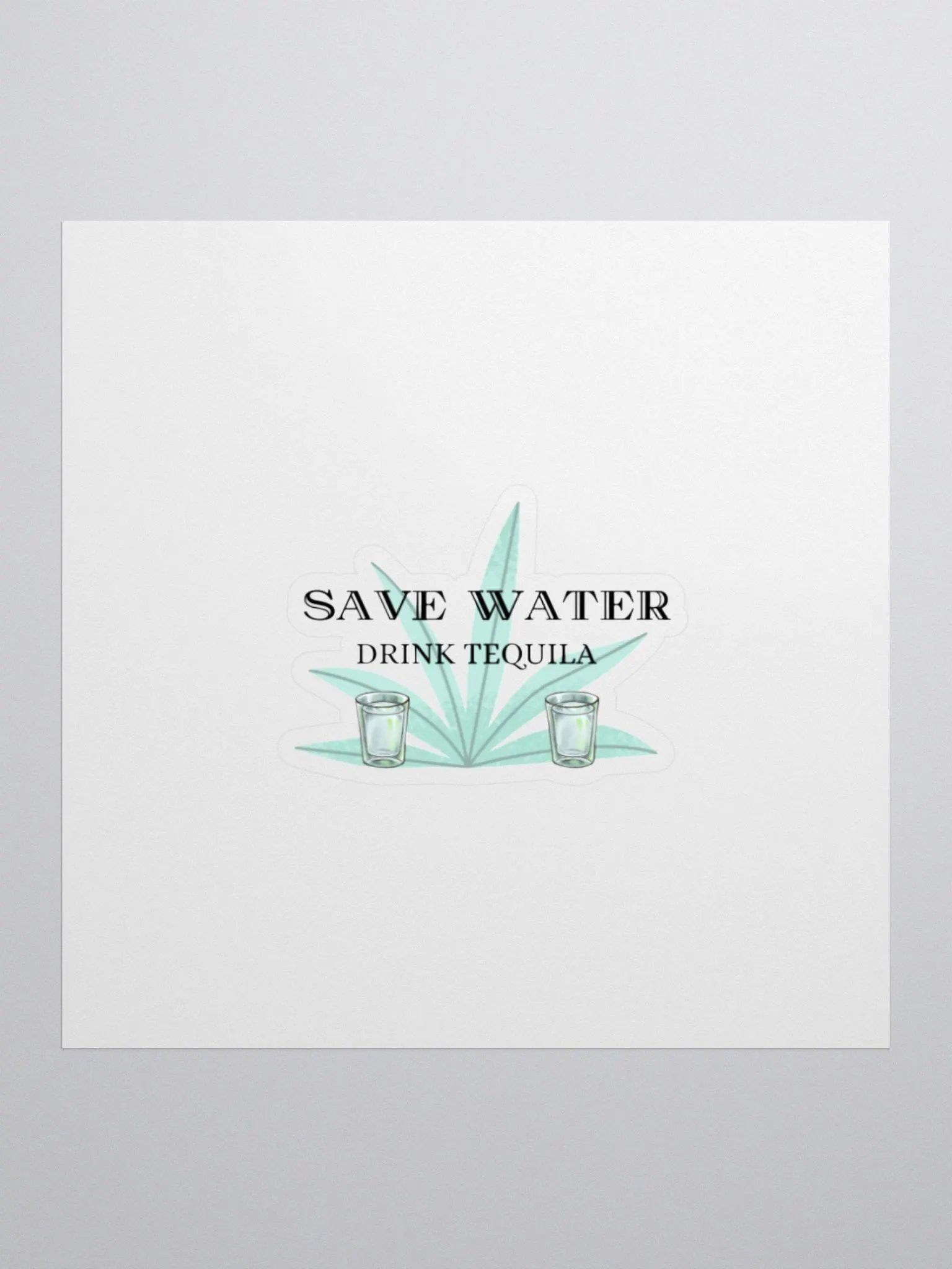 Save Water Sticker product image (1)