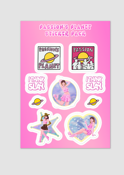 Passion's Planet Sticker Pack product image (2)
