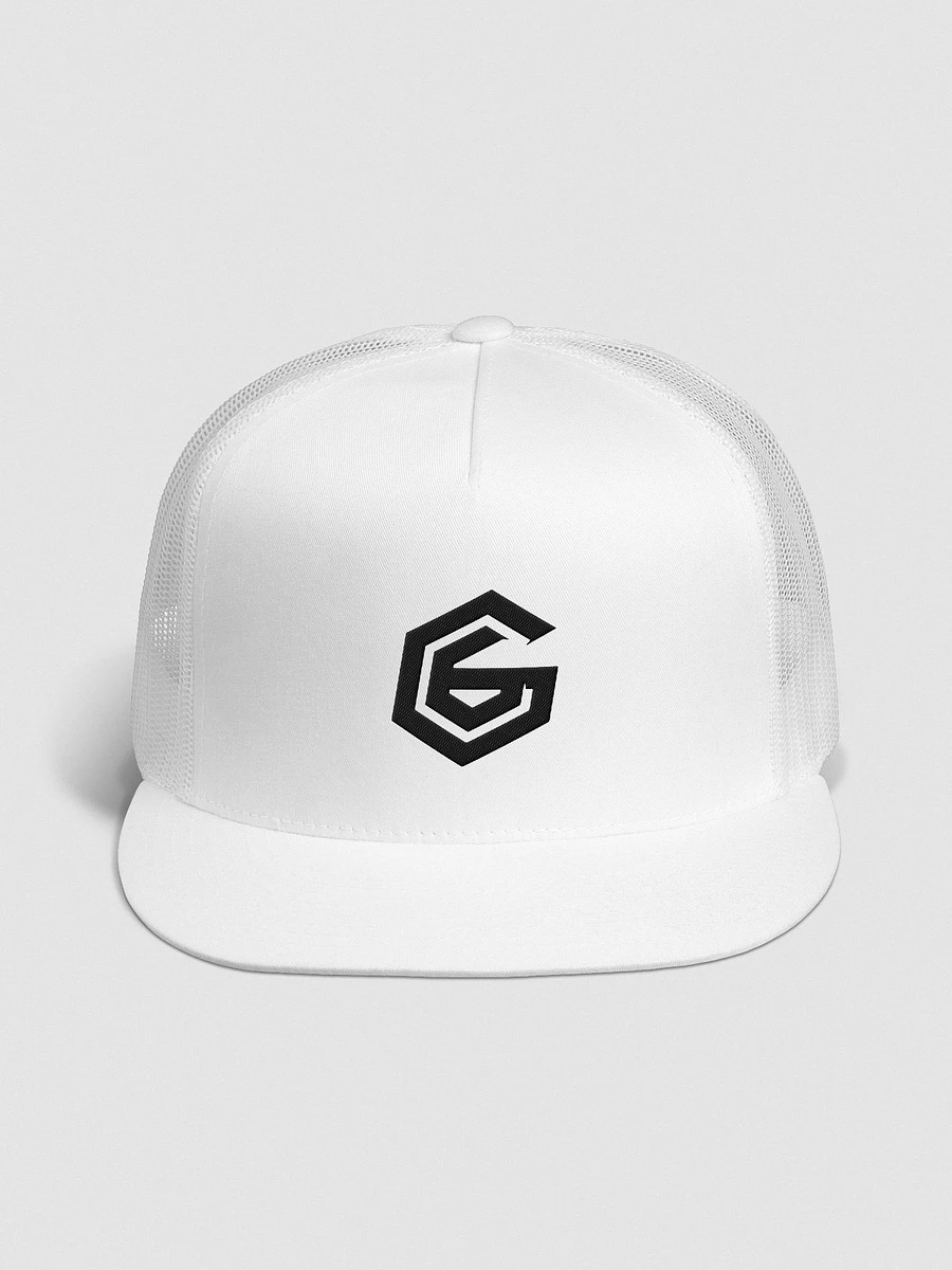 G6 Snapback Trucker Hat (Black Logo Version) product image (20)