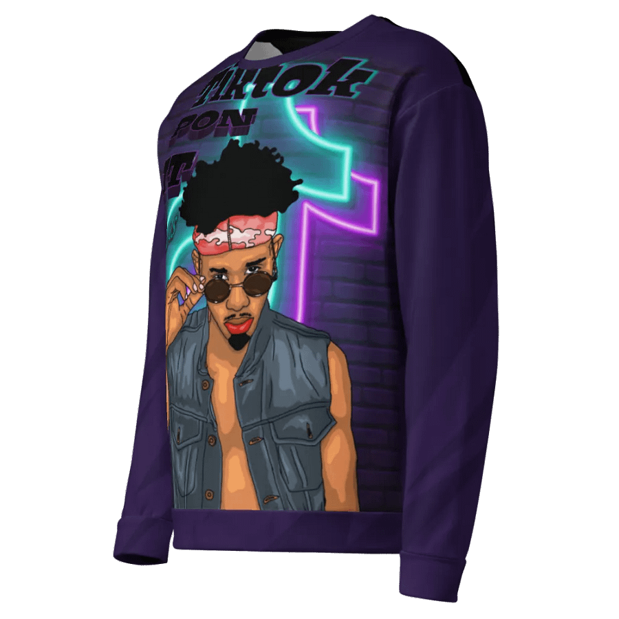 Boni Faas TikTok Pon It - Eco-Chic Cosmos Unisex Sweatshirt product image (3)