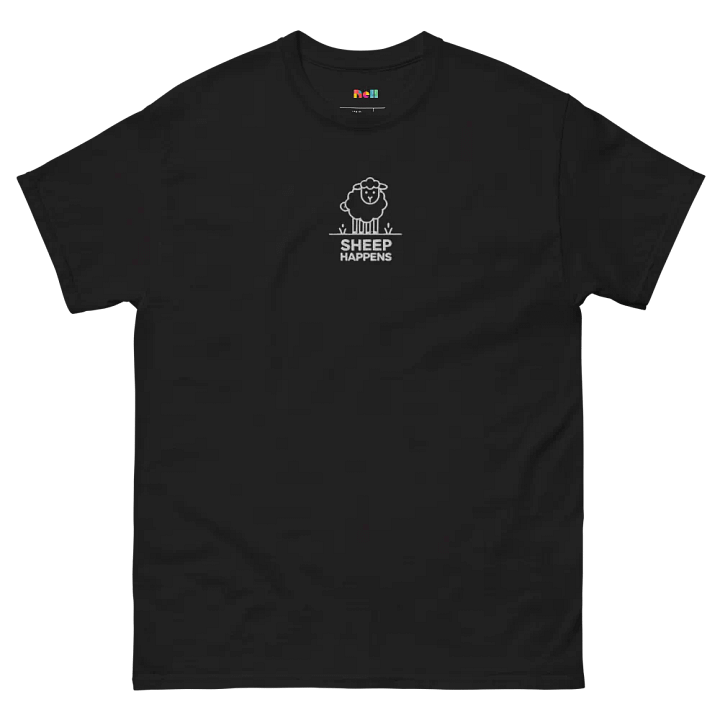 sheep happen heavyweight T-Shirt product image (2)