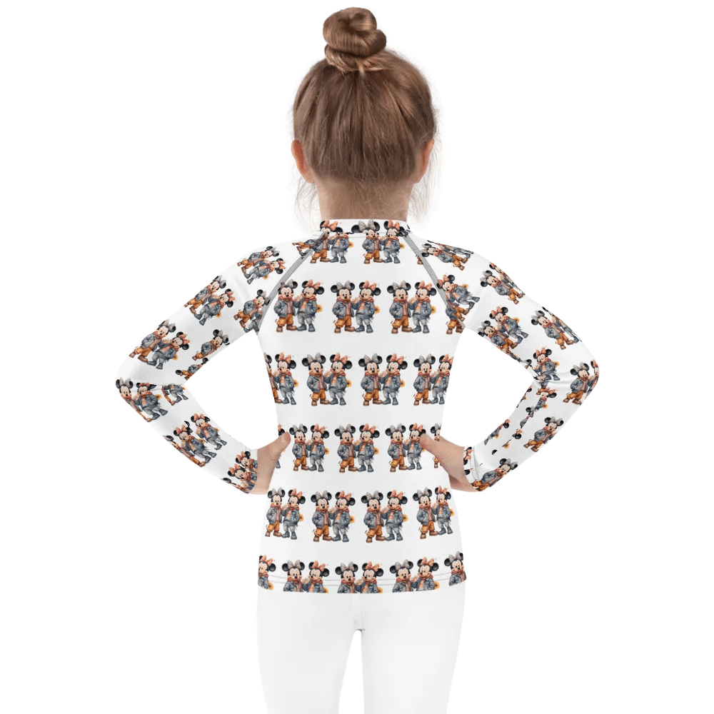 Cartoon Duo Adventure All-Over Print Rash Guard product image (3)