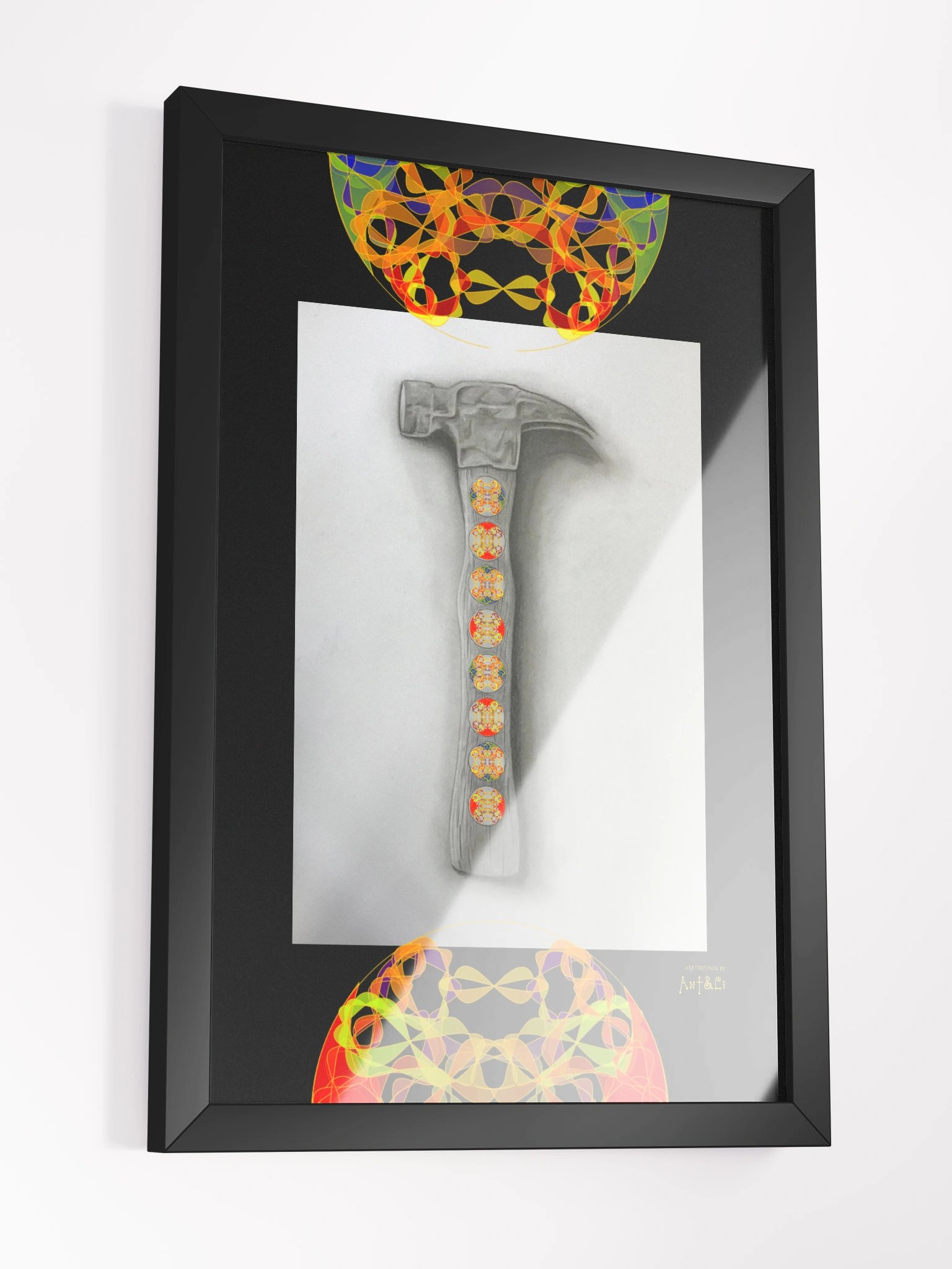 DECAnTiLi VIII Pentacles ORIGINAL by Ant & Li product image (6)