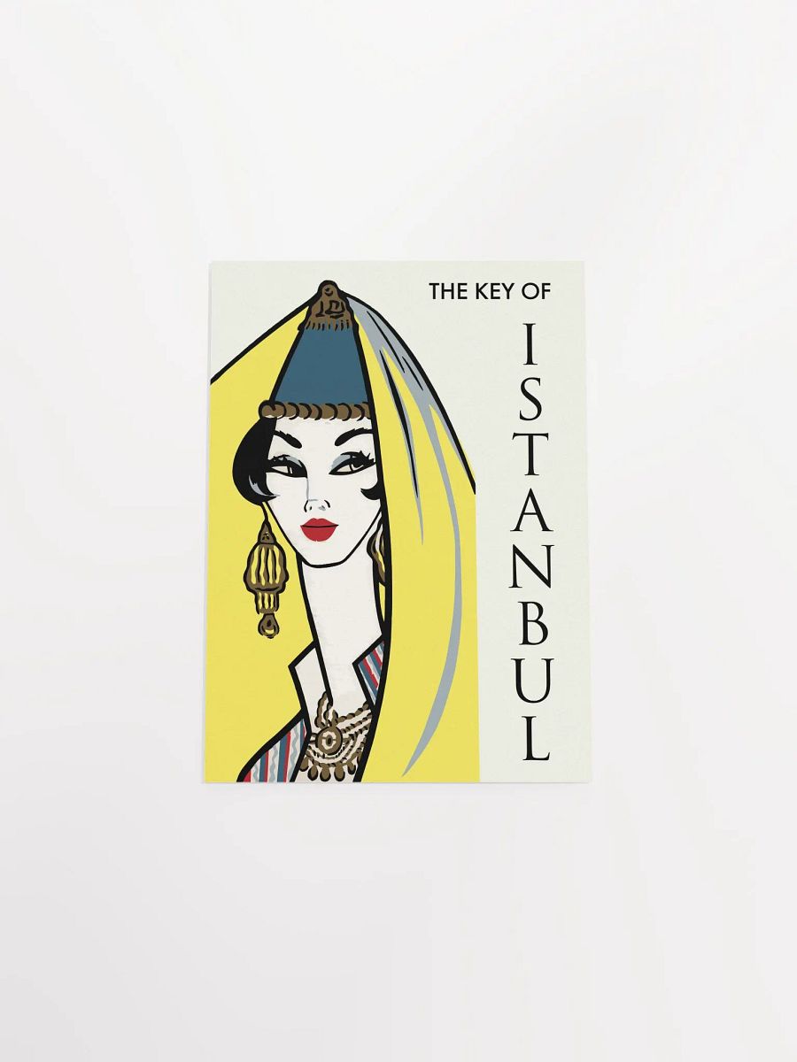 Istanbul, Turkey, 1960s — retro vintage travel poster, retro travel art, retro travel wall art product image (9)