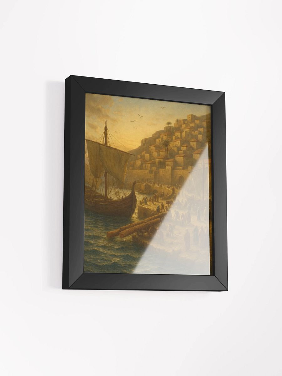 Toward the Holy City – Framed Matte Print product image (2)